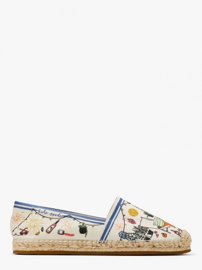 Kate Spade Women's Rooftop Scene Rooftop Espadrilles | Online Sale