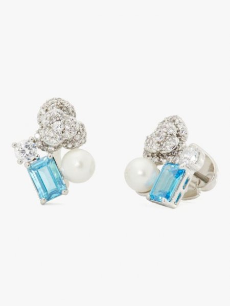 Kate Spade Women's Blue/Multi Bouquet Toss Cluster Studs | Free Shipping