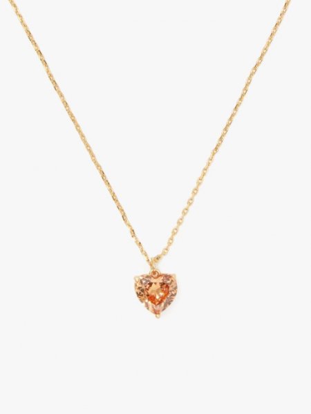 Kate Spade Women's Topaz My Love November Heart Pendant | Special Offer