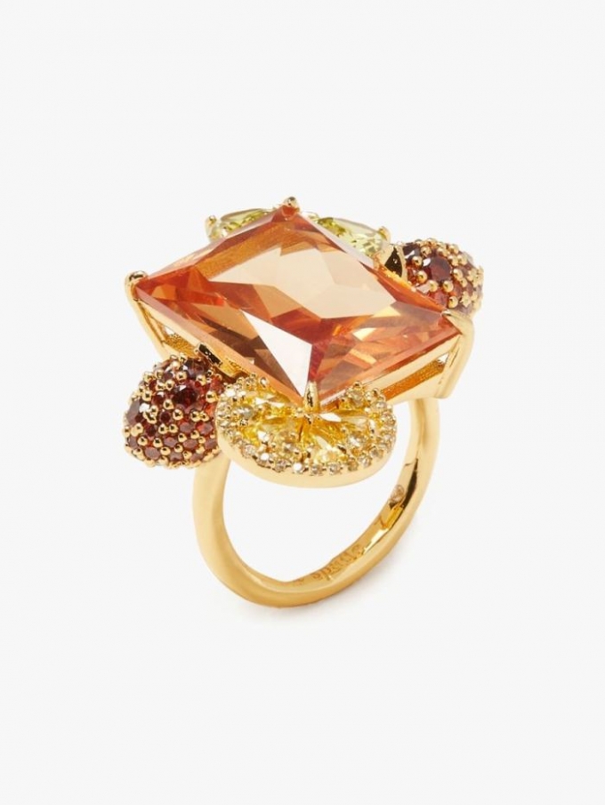 Kate Spade Women's Multi Good Spirits Cocktail Ring | Special Offer