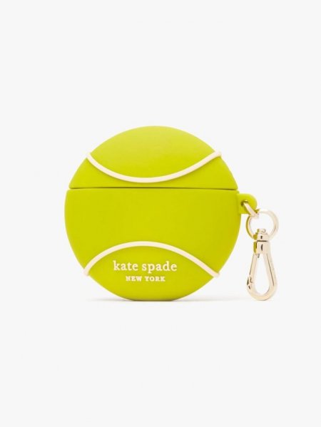 Kate Spade Women's Granny Smith Courtside Silicone 3D Tennis Ball Airpods Pro Case | Online Sale