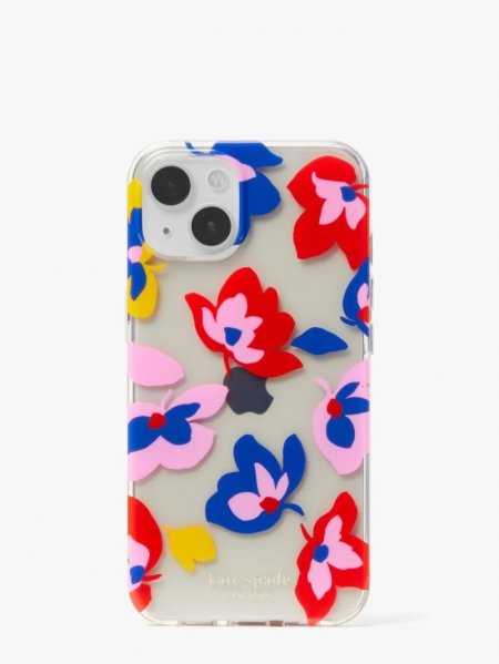 Kate Spade Women's Clear Multi Summer Flowers Iphone 13 Phone Case | Online Sale