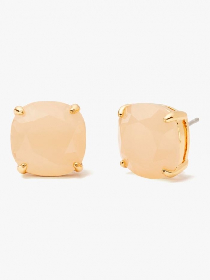 Kate Spade Women's Light Pink Kate Spade Women's Small Square Studs | Special Offer