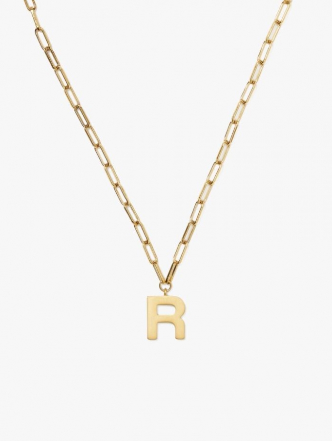 Kate Spade Women's Gold. R Initial This Pendant | Special Offer