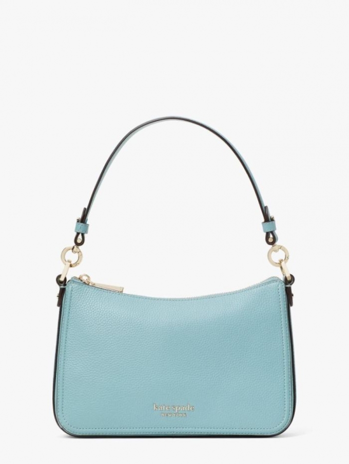 Kate Spade Women's Agean Teal Hudson Medium Convertible Crossbody | Ireland Outlet