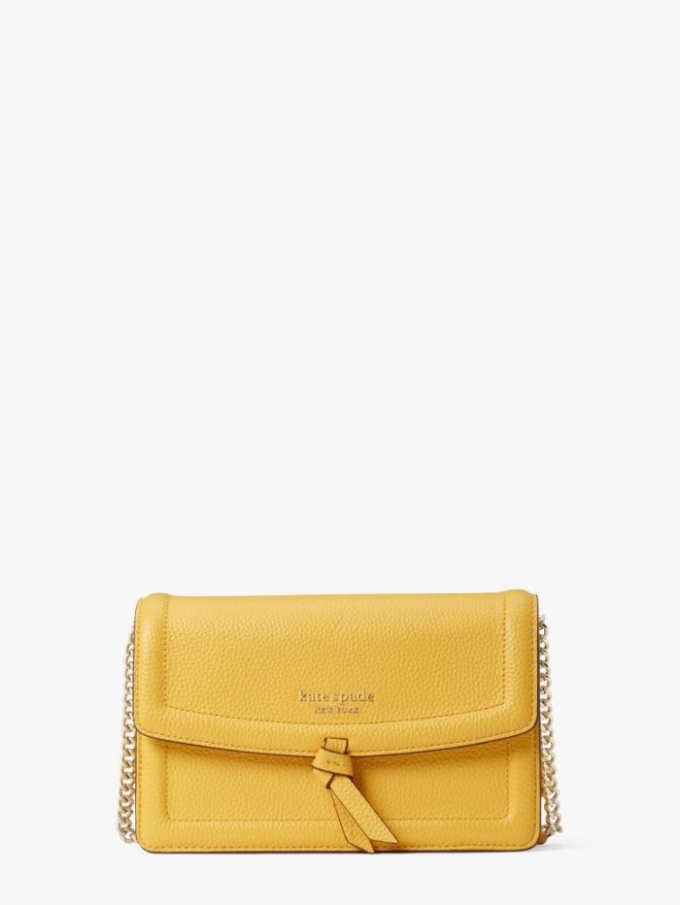 Kate Spade Women's Morning Light Knott Flap Crossbody | Ireland Outlet