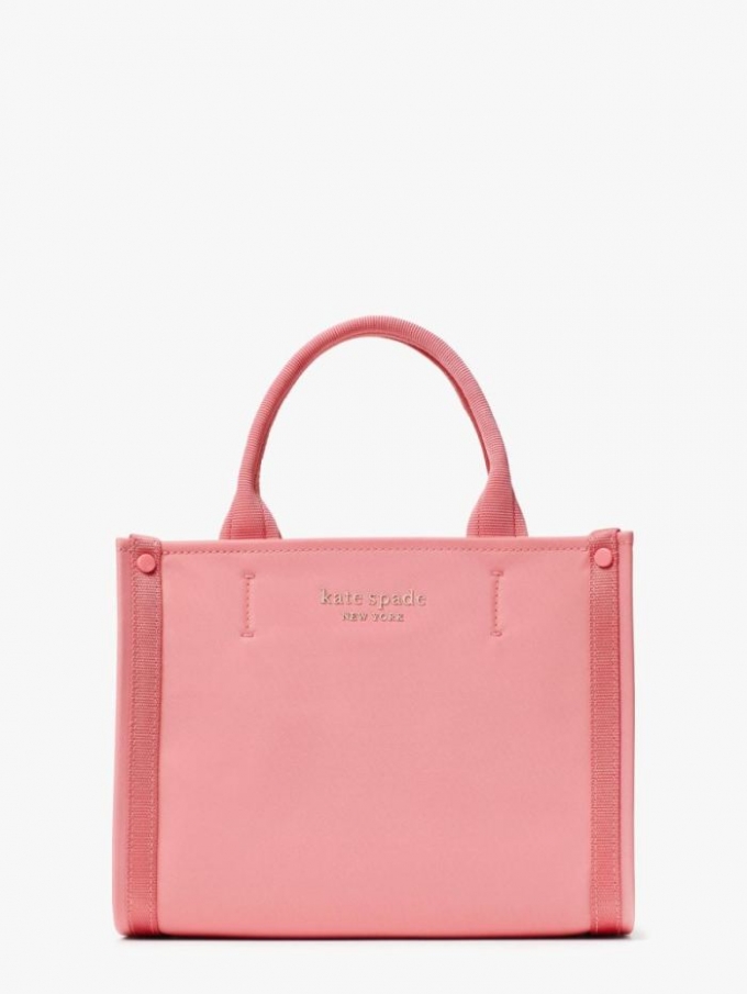 Kate Spade Women's Carolina Coral The Little Better Sam Nylon Mini Tote | Ireland Outlet