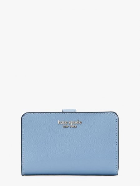 Kate Spade Women's Morning Sky Spencer Compact Wallet | New Arrivals