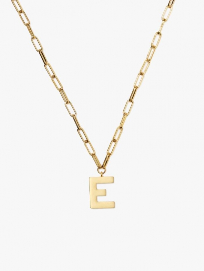 Kate Spade Women's Gold. E Initial This Pendant | Special Offer