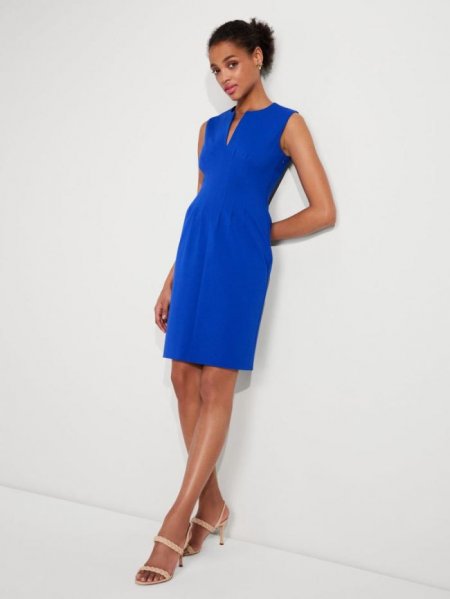 Kate Spade Women's Blueberry Seamed Ponte Dress | Special Offer