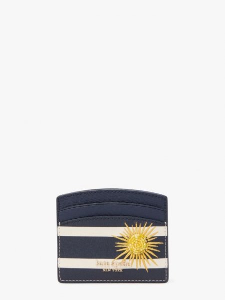 Kate Spade Women's Blazer Blue Multi Sunkiss Embellished Cardholder | New Arrivals