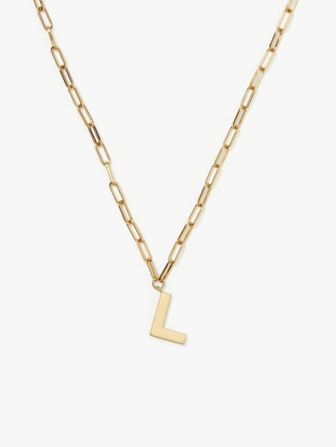 Kate Spade Women's Gold. L Initial This Pendant | Special Offer