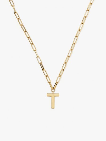 Kate Spade Women's Gold. T Initial This Pendant | Special Offer