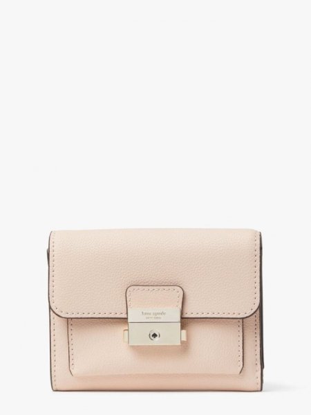 Kate Spade Women's Pale Dogwood Voyage Small Bifold Wallet | New Arrivals