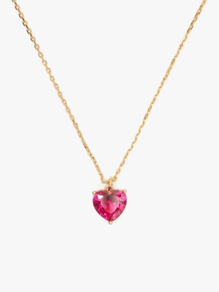 Kate Spade Women's Ruby. My Love July Heart Pendant | Special Offer