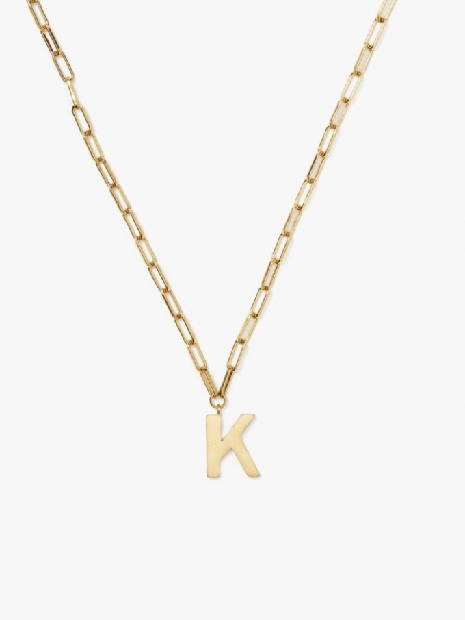 Kate Spade Women's Gold. K Initial This Pendant | Special Offer