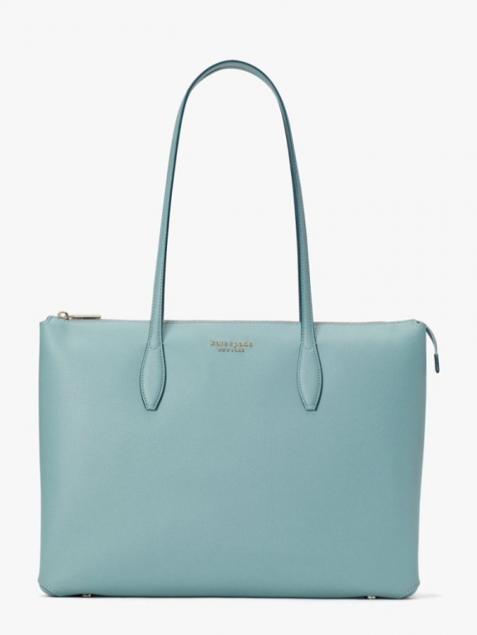 Kate Spade Women's Duck Green All Day Large Zip-Top Tote | Save More