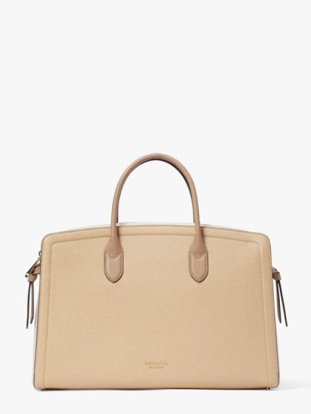 Kate Spade Women's Warm Stone Multi Knott Colorblocked Commuter Bag | New Arrivals