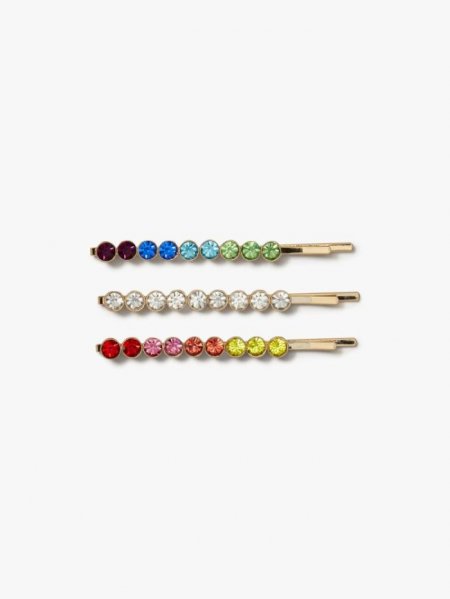 Kate Spade Women's Multi Rainbow Bobby Pins | Online Sale