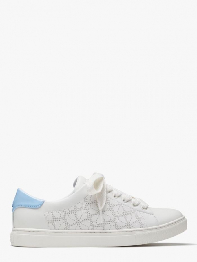 Kate Spade Women's Opt Wht/Celeste Blu Audrey Sneakers | Online Sale