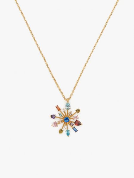 Kate Spade Women's Multi Firework Floral Pendant | Special Offer