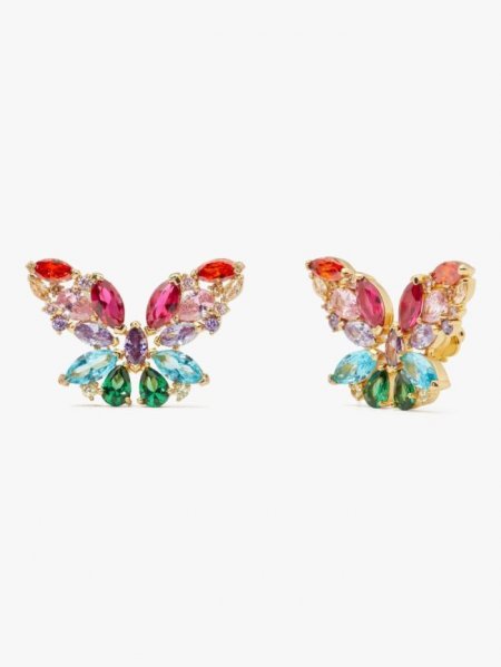 Kate Spade Women's Multi Social Butterfly Statement Studs | Free Shipping