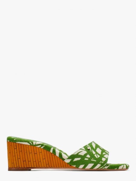 Kate Spade Women's Palm Fronds Meena Slide Sandals | Online Sale