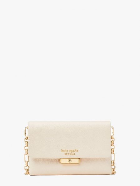 Kate Spade Women's Milk Glass Carlyle Chain Wallet | Ireland Outlet