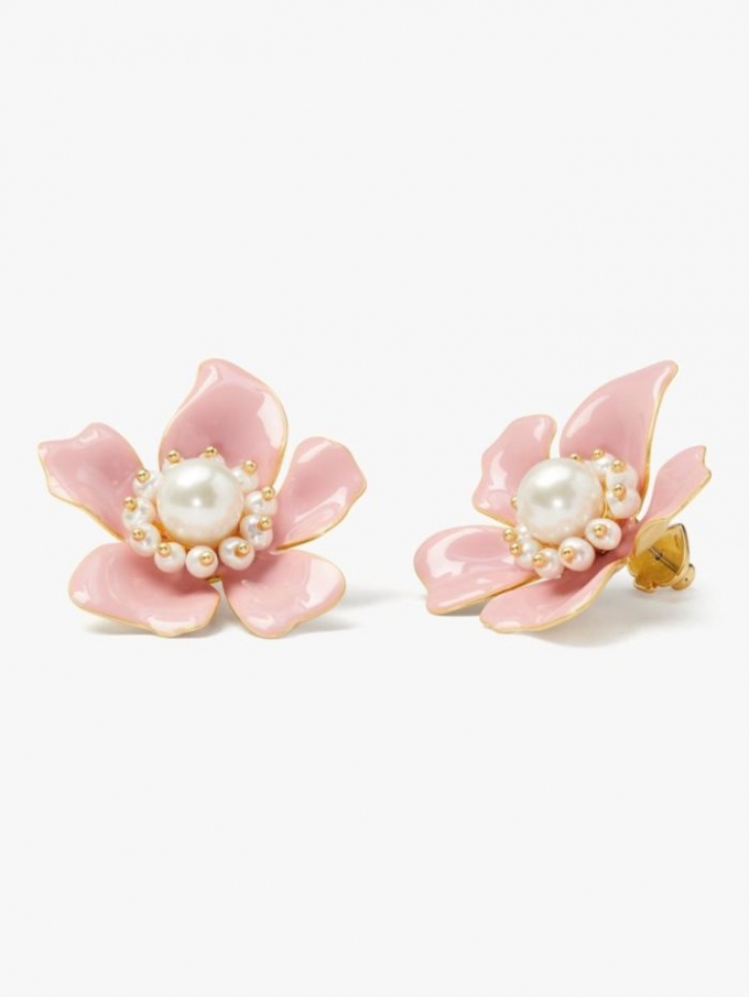 Kate Spade Women's Blush. Flora Statement Studs | Special Offer