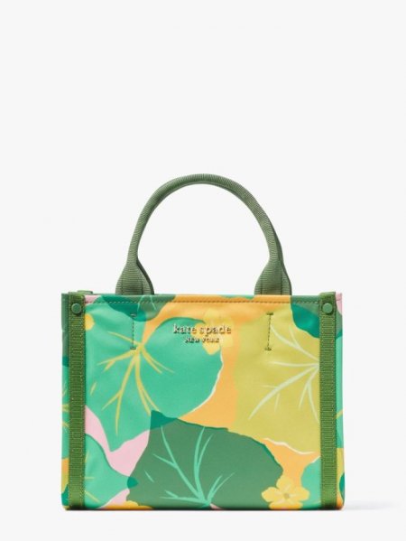 Kate Spade Women's Multi The Little Better Sam Cucumber Floral Mini Tote | Ireland Outlet