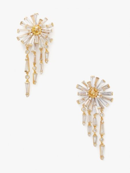 Kate Spade Women's Yellow Multi Sunny Fringe Earrings | Free Shipping