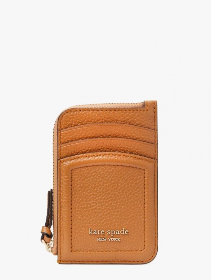 Kate Spade Women's Bungalow Knott Zip Cardholder | New Arrivals