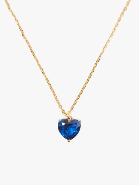 Kate Spade Women's .Sapphire My Love September Heart Pendant | Special Offer