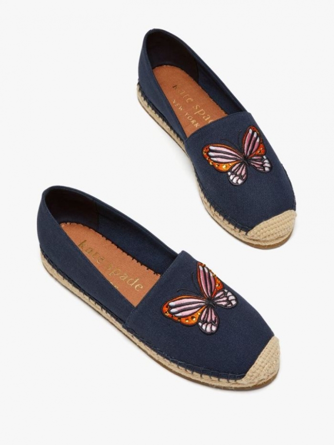 Kate Spade Women's Blazer Blue Aflutter Espadrilles | Online Sale