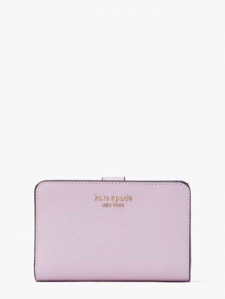 Kate Spade Women's Violet Mist Spencer Compact Wallet | New Arrivals