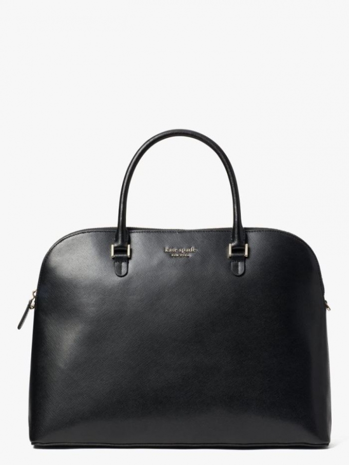 Kate Spade Women's Black Spencer Dome Universal Laptop Bag | New Arrivals