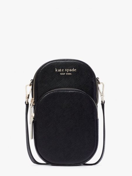 Kate Spade Women's Black Spencer North South Phone Crossbody | Online Sale