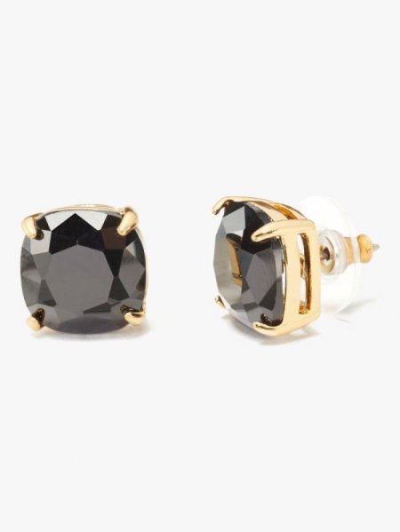 Kate Spade Women's Jet Small Square Studs | Special Offer