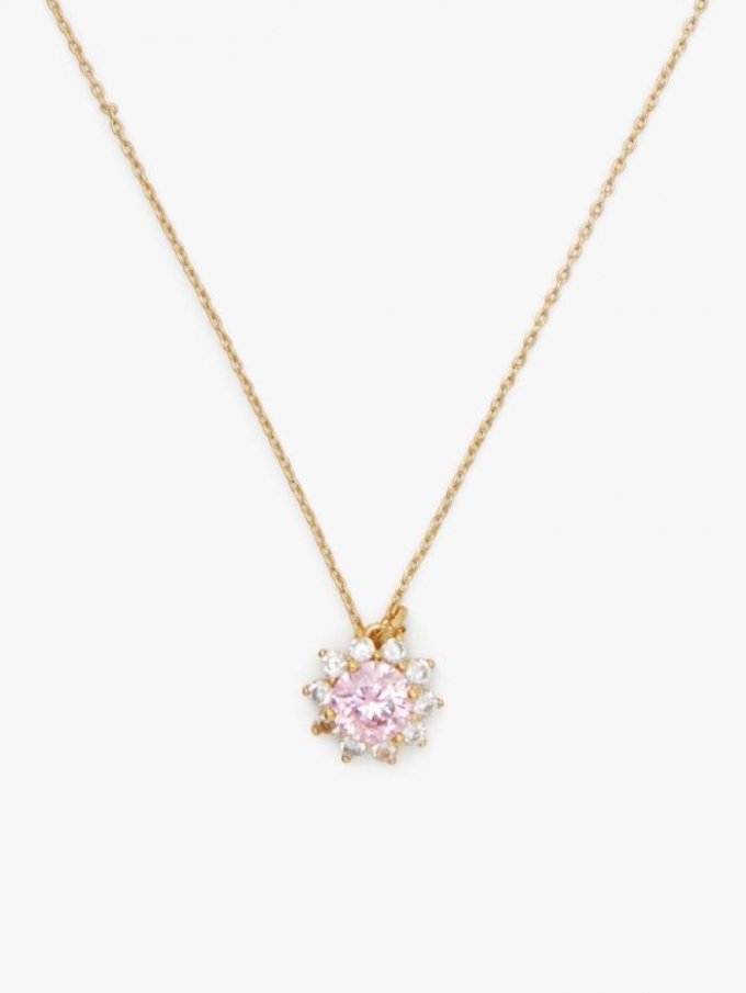 Kate Spade Women's Light Rose. Sunny Halo Pendant | Special Offer