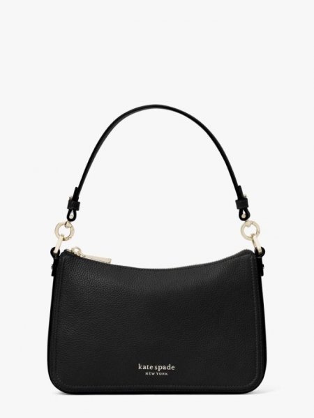 Kate Spade Women's Black Hudson Medium Convertible Crossbody | New Arrivals