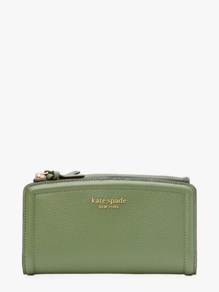 Kate Spade Women's Romaine Knott Zip Slim Wallet | New Arrivals