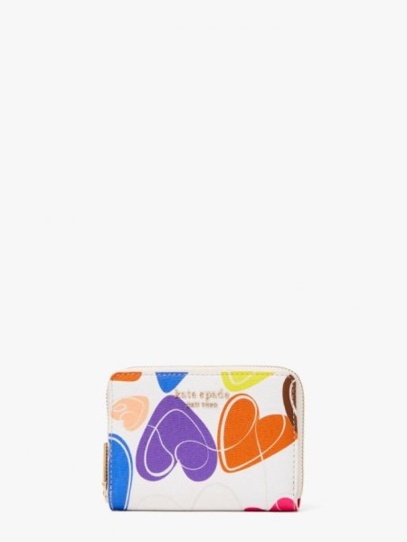 Kate Spade Women's Multi Pride Hearts Card Case | Free Shipping