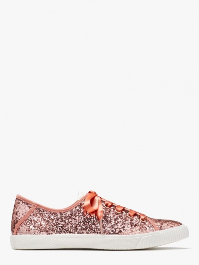 Kate Spade Women's Rose Gold. Trista Sneakers | Online Sale