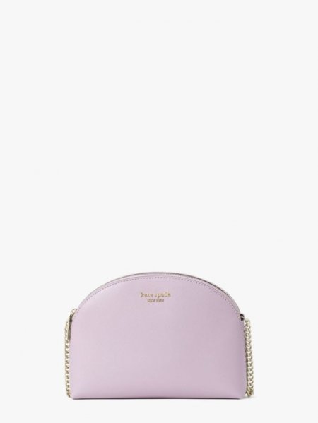 Kate Spade Women's Violet Mist Spencer Double-Zip Dome Crossbody | Ireland Outlet