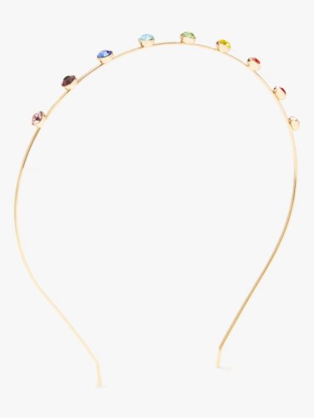 Kate Spade Women's Multi Rainbow Dot Headband | Online Sale