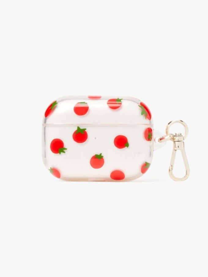 Kate Spade Women's Bright Red Roma Tomato Airpods Pro Case | Online Sale