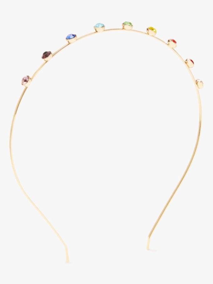 Kate Spade Women's Multi Rainbow Dot Headband | Online Sale