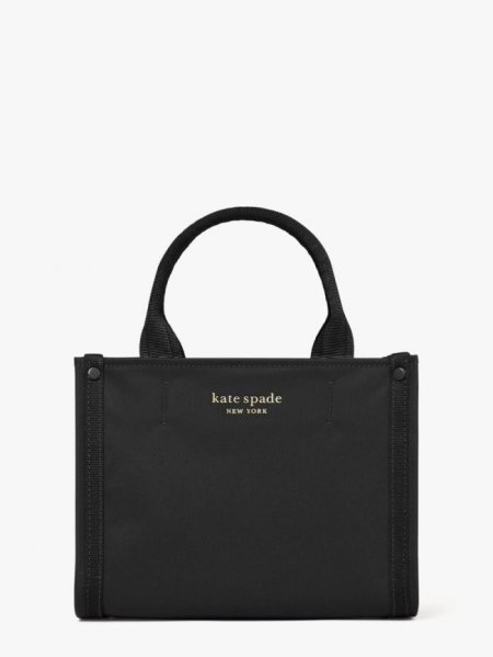 Kate Spade Women's Black The Little Better Sam Nylon Mini Tote | Ireland Outlet