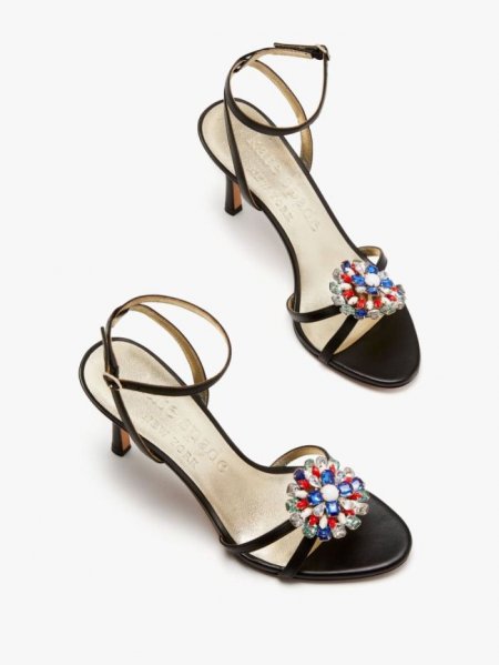 Kate Spade Women's Black Multi. Jada Firework Sandals | Online Sale