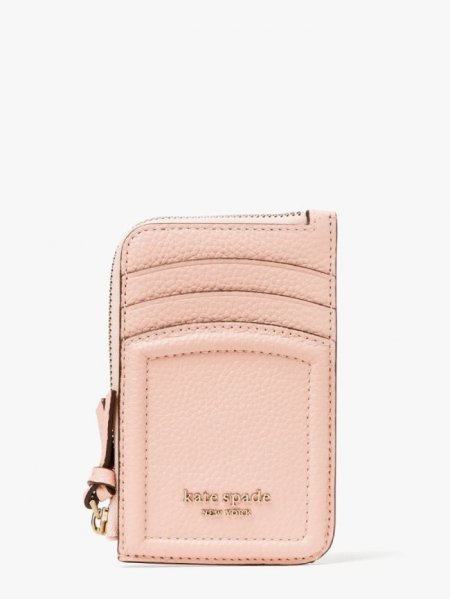 Kate Spade Women's Coral Gable Knott Zip Cardholder | New Arrivals